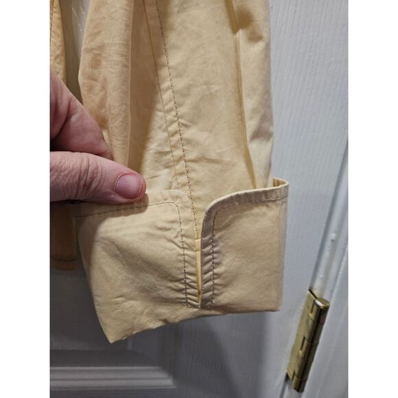 Lafayette 148 New York Light Butter Yellow Jacket Size 2 Military Pockets - Picture 8 of 16